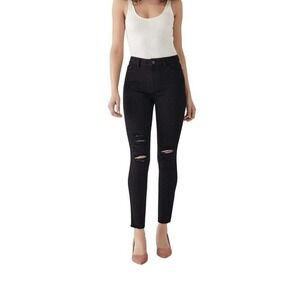 DL1961 Women's Farrow Ankle High Rise Instasculpt‎ Skinny Jeans, Kodiak, Size 26